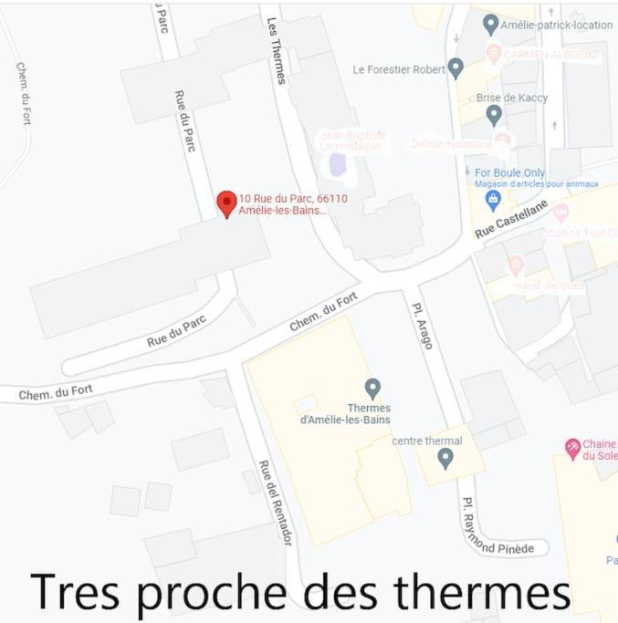 Charmant Logement Entre Mer Et Montagne Ideal Pour Cure Thermale Амели-ле-Бен-Палальда Экстерьер фото